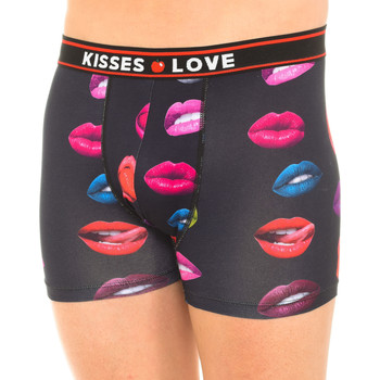 Underkläder Herr Boxershorts Kisses And Love KL10001 Flerfärgad