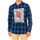 textil Herr Långärmade skjortor Desigual 19SMCWX2-5095 Blå