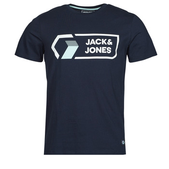 textil Herr T-shirts Jack & Jones JCOLOGAN Marin