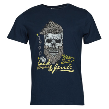textil Herr T-shirts Jack & Jones JORDOME Marin