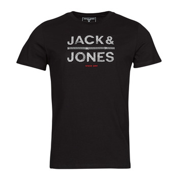 textil Herr T-shirts Jack & Jones JCOGALA Svart