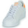 Skor Dam Sneakers adidas Originals SUPERSTAR W Vit / Orange