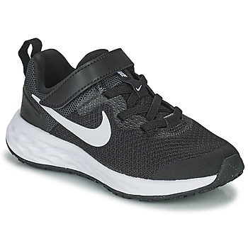 Skor Barn Träningsskor Nike Nike Revolution 6 Svart / Vit