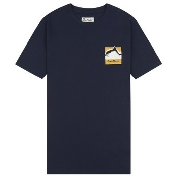 textil Herr T-shirts Penfield T-shirt  back graphic Blå