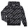 textil Flickor Sweatshirts Calvin Klein Jeans SLANTED AOP LOGO RELAXED HOODIE Svart