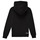 textil Flickor Sweatshirts Calvin Klein Jeans INSTITUTIONAL SILVER LOGO HOODIE Svart