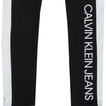 Calvin Klein Jeans COLOUR BLOCK LEGGING Svart