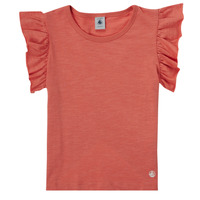 textil Flickor T-shirts Petit Bateau BREEZE Rosa