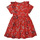 textil Flickor Korta klänningar Petit Bateau BLOOM Röd