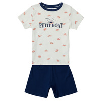 textil Pojkar Pyjamas/nattlinne Petit Bateau BROTHER Flerfärgad