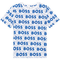 textil Pojkar T-shirts BOSS ENFILADO Flerfärgad