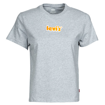 textil Dam T-shirts Levi's WT-GRAPHIC TEES Grå