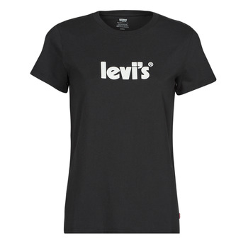 textil Dam T-shirts Levi's THE PERFECT TEE Kaviar