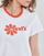 textil Dam T-shirts Levi's GRAPHIC JORDIE TEE Hit / Vit / Orange