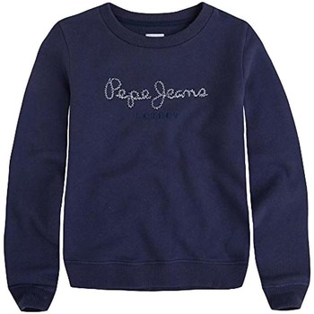 textil Flickor Sweatshirts Pepe jeans  Blå