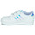 Skor Flickor Sneakers adidas Originals CONTINENTAL 80 STRI Vit / Regnbågsfärgat
