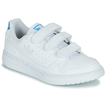 Skor Flickor Sneakers adidas Originals NY 90  CF C Vit / Regnbågsfärgat