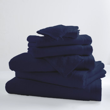 Inredning Handdukar och flaneller Tradilinge BLUE MOON X2 Blå / Mörk