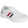 Skor Herr Sneakers Kawasaki Leap Retro Canvas Shoe K212325 1002 White Vit