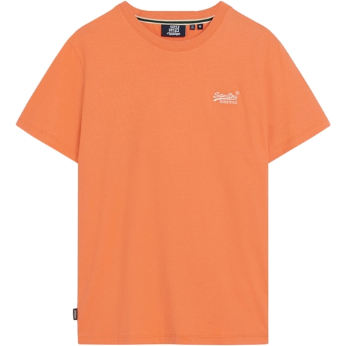 textil Herr T-shirts Superdry 235471 Orange