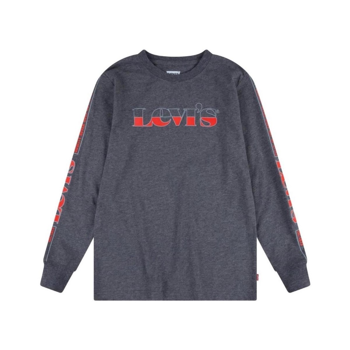 textil Pojkar T-shirts Levi's  Grå