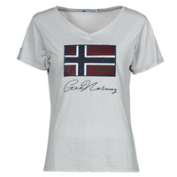 textil Dam T-shirts Geographical Norway JOISETTE Grå