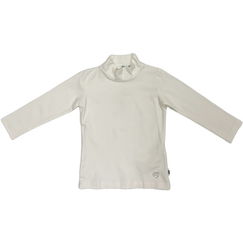 textil Barn T-shirts & Pikétröjor Melby 76C0115 Vit