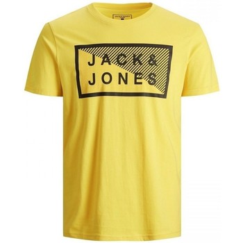 textil Pojkar T-shirts Jack & Jones CAMISETA MANGA CORTA NIO JACK & JONES 12186332 Gul
