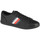 Skor Herr Sneakers Tommy Hilfiger Essential Leather Vulc Stripes Svart