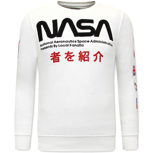 textil Herr Sweatshirts Local Fanatic NASA International W Vit
