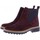 Skor Dam Boots Brako 3717 Bordeaux