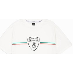 textil Herr T-shirts & Pikétröjor Lamborghini MAGLIETTE Vit