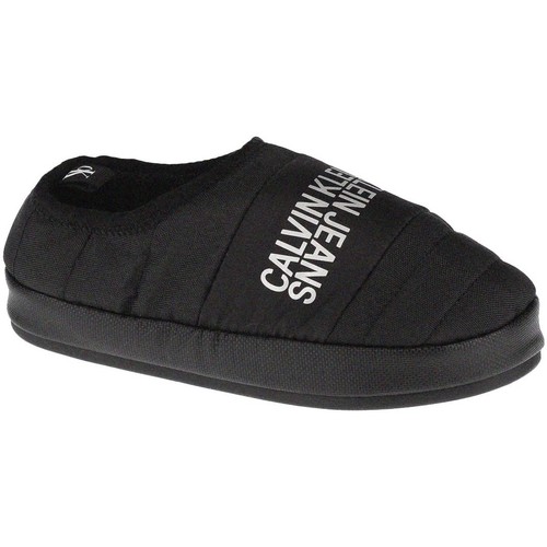Skor Dam Tofflor Calvin Klein Jeans Home Shoe Slipper W Warm Lining Svart