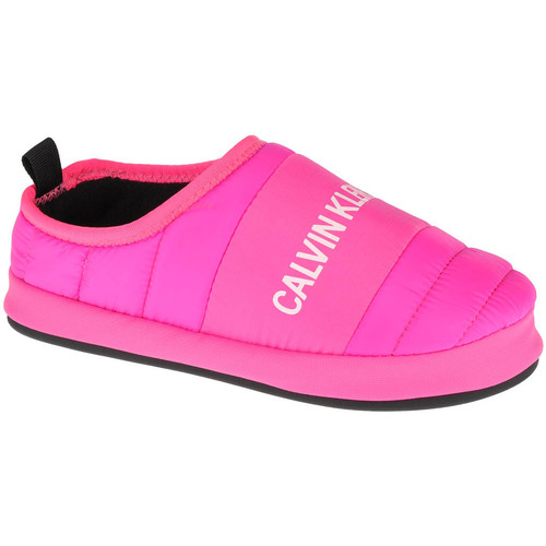 Skor Dam Tofflor Calvin Klein Jeans Home Shoe Slipper Rosa