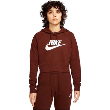 textil Dam Sweatshirts Nike SUDADERA GRANATE MUJER  CJ6327 Röd