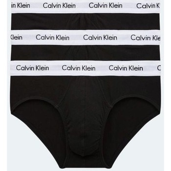 Underkläder Herr Kalsonger Calvin Klein Jeans 0000U2661G 3P HIP BRIEF Svart