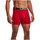 Underkläder Herr Boxershorts Under Armour Charged Cotton 6IN 3 Pack Röd