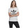 textil Dam T-shirts adidas Originals adidas Trefoil Tee Vit