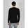 textil Herr Tröjor Les Hommes LKK103-606U | Fit Jumper In Fine Gage Pocket With Zip Svart
