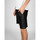 textil Herr Shorts / Bermudas Les Hommes LKJ501 756A | Short Sweatpants in Mercerized Cotton Svart