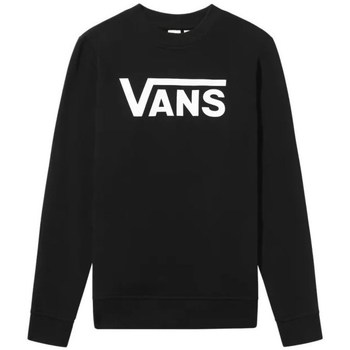 textil Dam Sweatshirts Vans WM Classic V Crew Svart