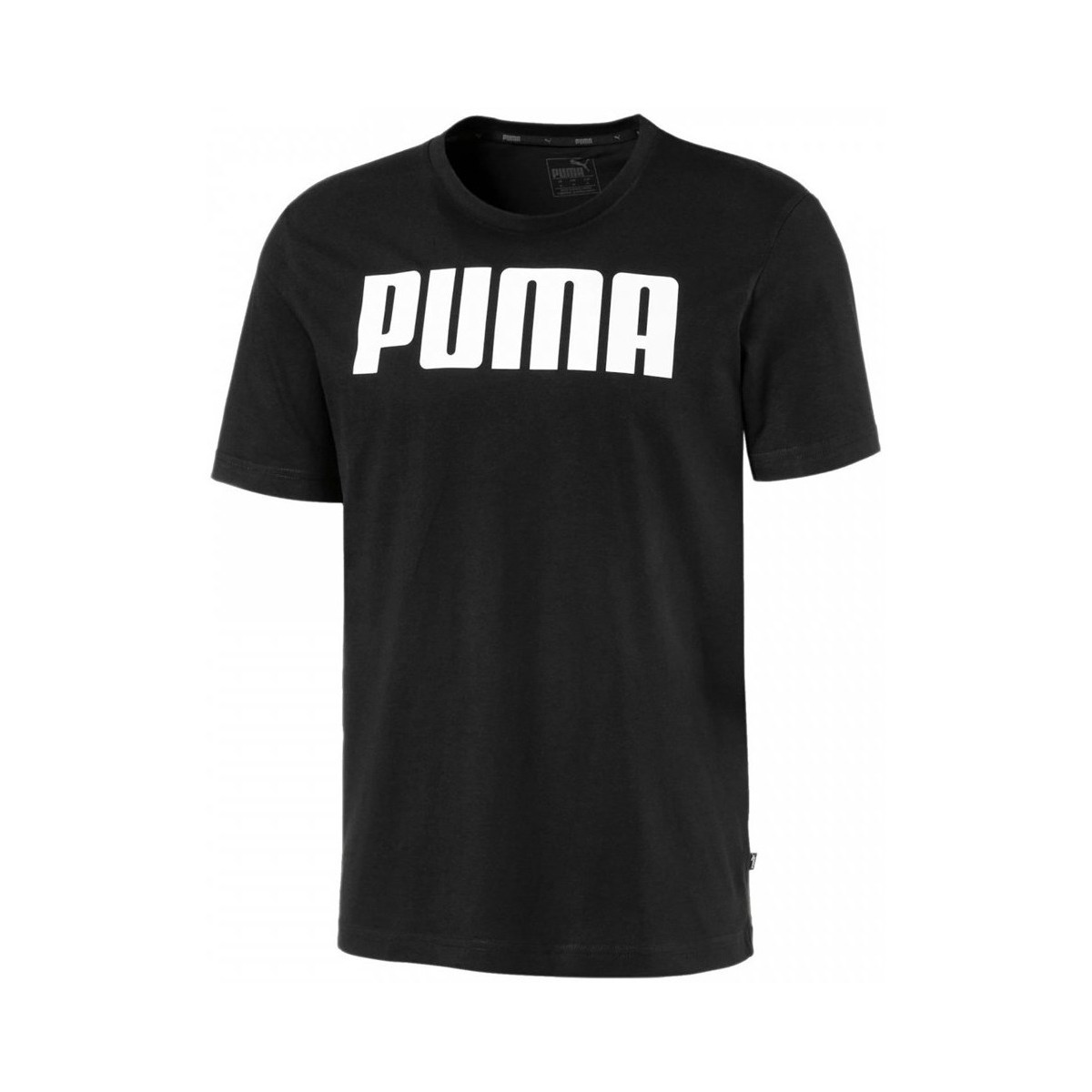 textil Herr T-shirts Puma Ess Tee Svart