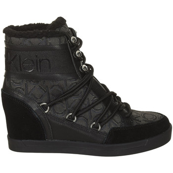 Skor Dam Stövletter Calvin Klein Jeans B4E00189-BLACK-BLACK Svart