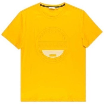 textil Herr T-shirts Antony Morato Tshirt Męski Super Slim Fit Gold Gul