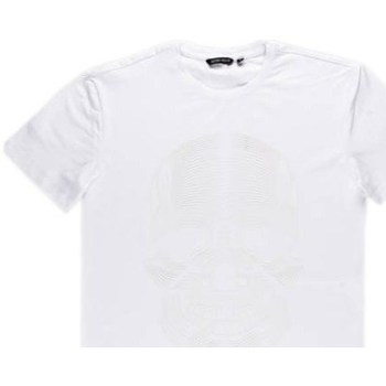 textil Herr T-shirts Antony Morato MMKS019951000 Vit
