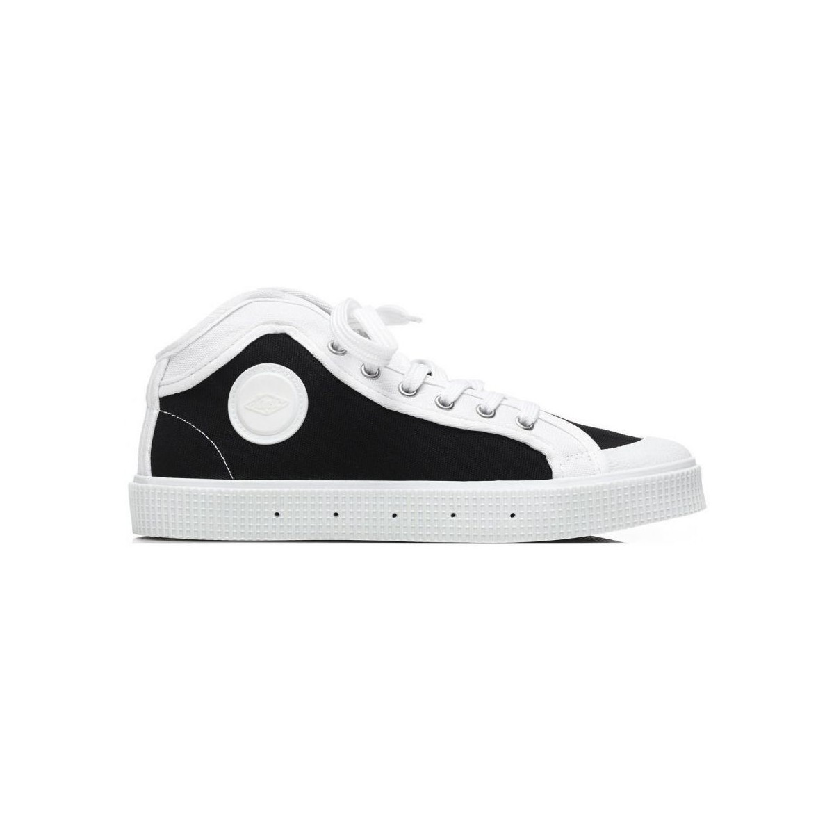 Skor Herr Sneakers Sanjo K100 - Black White Svart