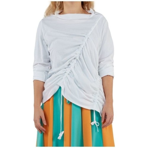 textil Dam Blusar Wendy Trendy Top 110587 - White Vit