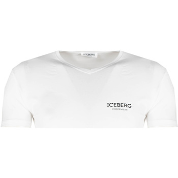 textil Herr T-shirts Iceberg  Vit