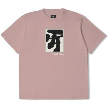 textil T-shirts Edwin T-shirt  Shrooms Rosa