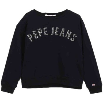 textil Flickor Sweatshirts Pepe jeans  Blå